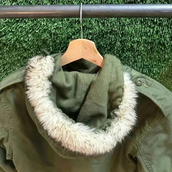 Vintage Military Green Field Jacket - Picture 6 of 6